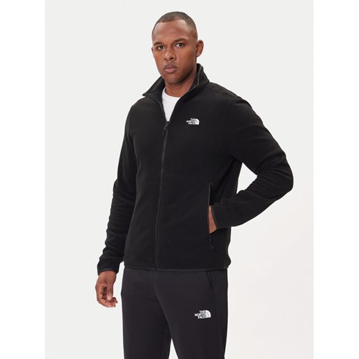 The North Face Polar Glacier NF0A8D0R Czarny Regular Fit ze sklepu MODIVO w kategorii Bluzy męskie - zdjęcie 185834051