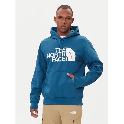 The North Face Bluza Easy NF0A89FF Niebieski Regular Fit ze sklepu MODIVO w kategorii Bluzy męskie - zdjęcie 185834063