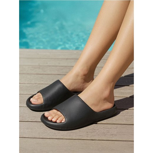 Sinsay - Klapki z odkrytymi palcami - czarny Sinsay 40 Sinsay