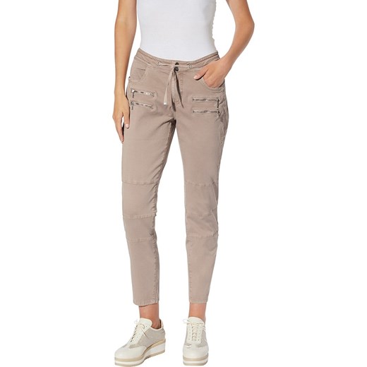 Heine Dżinsy - Slim fit - w kolorze beżowym ze sklepu Limango Polska w kategorii Jeansy damskie - zdjęcie 185839252