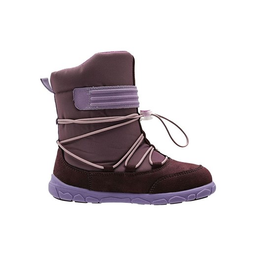 lamino Kozaki zimowe w kolorze fioletowym do chodzenia na boso Lamino 28 okazyjna cena Limango Polska