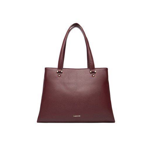 Torebka Lasocki C-LSK-M-009-08 Bordowy ze sklepu eobuwie.pl w kategorii Torby Shopper bag - zdjęcie 185839463