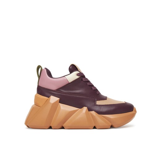 Sneakersy United Nude Space Kick Max 1065691216 Bordowy ze sklepu eobuwie.pl w kategorii Buty sportowe damskie - zdjęcie 185839470