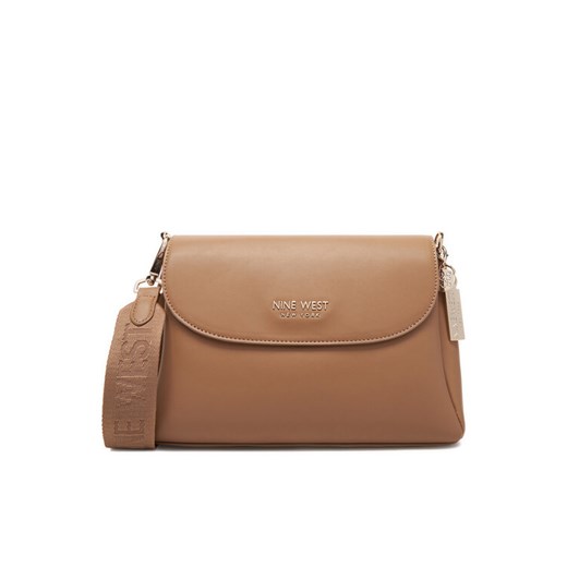 Torebka Nine West CEO-East-Village-Essential-LX9962 Beżowy ze sklepu eobuwie.pl w kategorii Listonoszki - zdjęcie 185839482