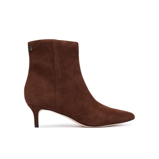 Botki LAUREN RALPH LAUREN McKay 802967779004 Brązowy ze sklepu eobuwie.pl w kategorii Botki - zdjęcie 185839491