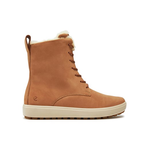 Botki ECCO Soft 7 Tred W 45042301291 Brązowy ze sklepu eobuwie.pl w kategorii Botki - zdjęcie 185841673