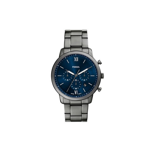 Zegarek Fossil Neutra Chronograph FS6111 Szary ze sklepu eobuwie.pl w kategorii Zegarki - zdjęcie 185841681