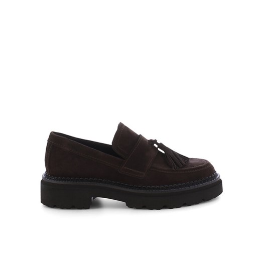 Loafersy Kennel & Schmenger Jacy 61-38200.258 Brązowy ze sklepu eobuwie.pl w kategorii Lordsy damskie - zdjęcie 185841683