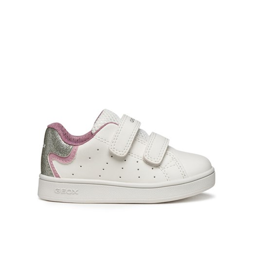 Sneakersy Geox B Eclyper B365MA 0BCKC C0674 Biały ze sklepu eobuwie.pl w kategorii Buty sportowe dziecięce - zdjęcie 185841701