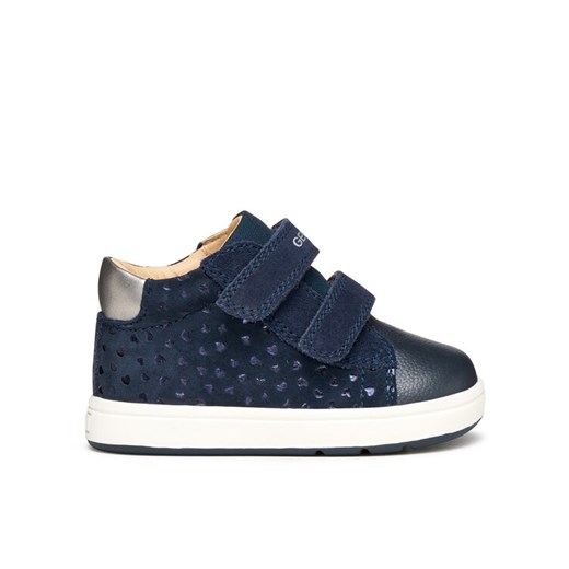 Sneakersy Geox B Biglia B044CC 007AK C4021 Granatowy ze sklepu eobuwie.pl w kategorii Buty sportowe dziecięce - zdjęcie 185841702