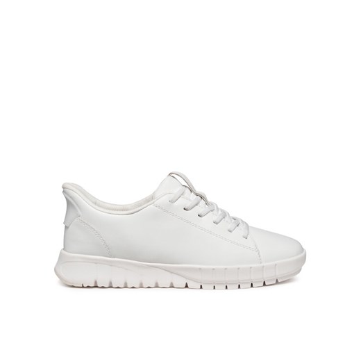 Sneakersy Geox D Flextride Plus D567SA 09B15 C1000 Biały ze sklepu eobuwie.pl w kategorii Buty sportowe damskie - zdjęcie 185841771