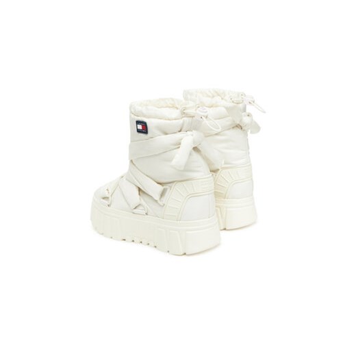 Śniegowce Tommy Jeans Tjw Chunky Snow Boot Nylon EN0EN02842 Biały Tommy Jeans 41 eobuwie.pl