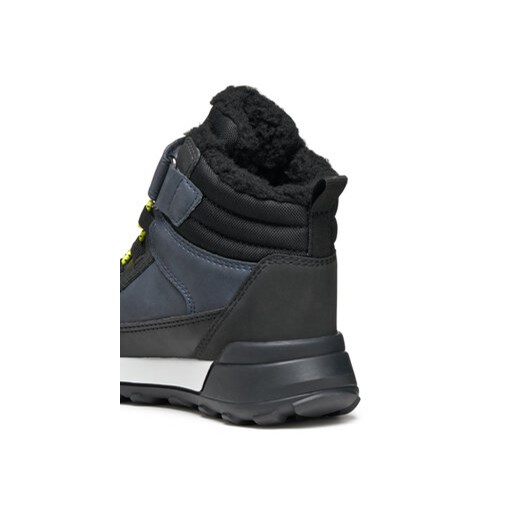 Śniegowce Geox J Trekkyup B Abx J46MBE 0MEMS C0749 S Granatowy Geox 32 eobuwie.pl