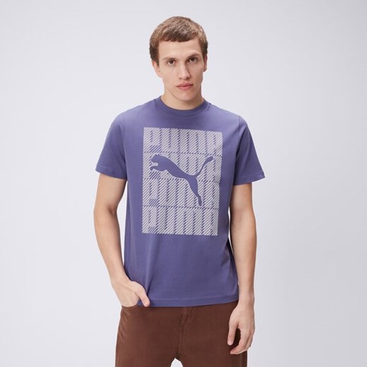 puma t-shirt graphics puma wording 68482546 ze sklepu 50style.pl w kategorii T-shirty męskie - zdjęcie 185842901