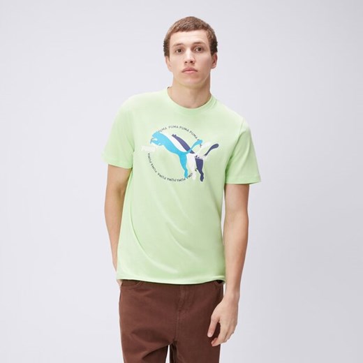 puma t-shirt graphics multiple cat logo 68482649 ze sklepu 50style.pl w kategorii T-shirty męskie - zdjęcie 185842903