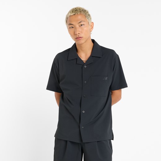 Koszulka męska New Balance MT51523BK – czarna ze sklepu New Balance Poland w kategorii T-shirty męskie - zdjęcie 185847012