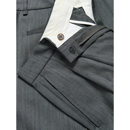 Reserved - Spodnie z wełną - szary Reserved M Reserved