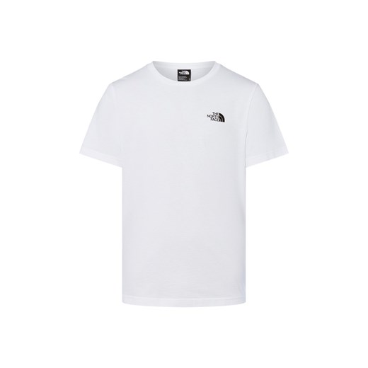 The North Face Koszulka męska - Dome Photo Mężczyźni Bawełna biały jednolity ze sklepu vangraaf w kategorii T-shirty męskie - zdjęcie 185851103
