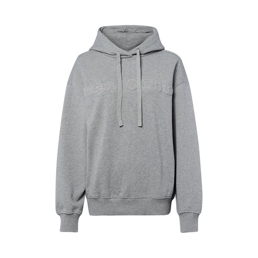 Marc O'Polo Damski sweter z kapturem Kobiety Bawełna szary marmurkowy ze sklepu vangraaf w kategorii Bluzy damskie - zdjęcie 185851164
