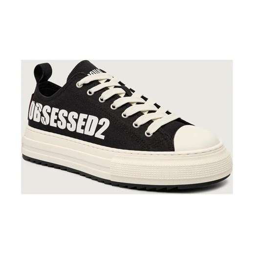 Dsquared2 Trampki | z dodatkiem skóry ze sklepu Gomez Fashion Store w kategorii Trampki męskie - zdjęcie 185855332