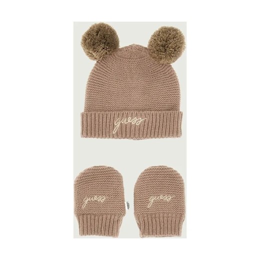 Guess Czapka + rękawiczki ze sklepu Gomez Fashion Store w kategorii Czapki dziecięce - zdjęcie 185855374