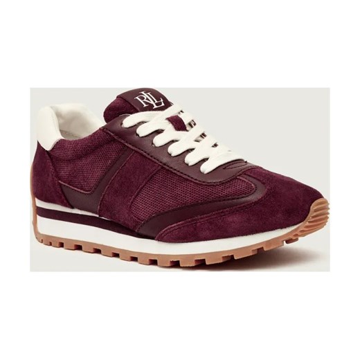 LAUREN RALPH LAUREN Skórzane sneakersy DANI ze sklepu Gomez Fashion Store w kategorii Buty sportowe damskie - zdjęcie 185855412