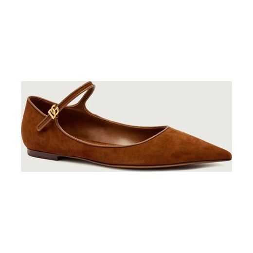 Dolce & Gabbana Skórzane baleriny ze sklepu Gomez Fashion Store w kategorii Balerinki - zdjęcie 185855420