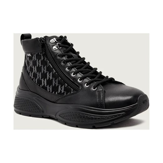 Karl Lagerfeld Skórzane sneakersy VESTA ze sklepu Gomez Fashion Store w kategorii Buty sportowe męskie - zdjęcie 185855430
