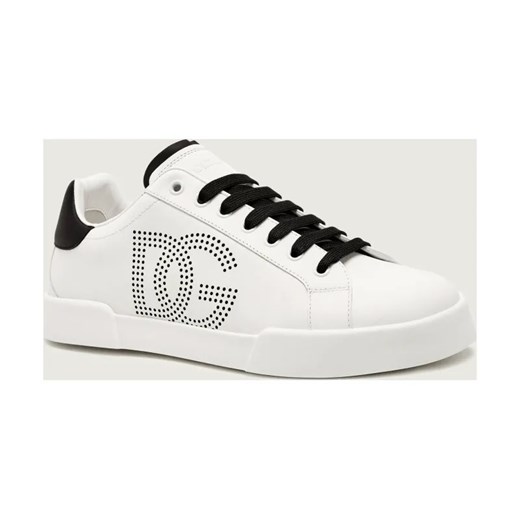 Dolce & Gabbana Skórzane sneakersy ze sklepu Gomez Fashion Store w kategorii Buty sportowe męskie - zdjęcie 185855441