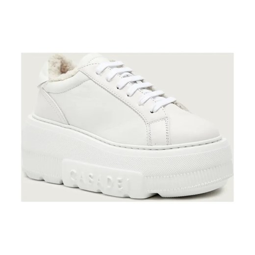 Casadei Skórzane sneakersy VAL VALSENALES | shearling ze sklepu Gomez Fashion Store w kategorii Buty sportowe damskie - zdjęcie 185855444