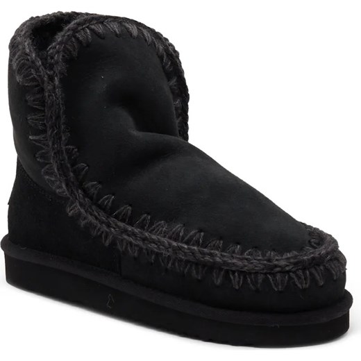 MOU Skórzane śniegowce | z dodatkiem wełny ze sklepu Gomez Fashion Store w kategorii Śniegowce damskie - zdjęcie 185855484
