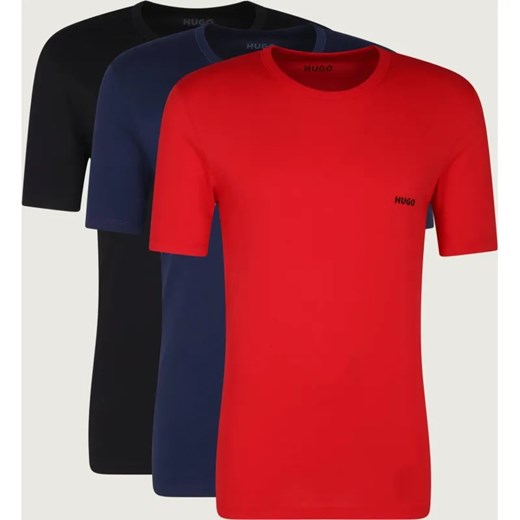 Hugo Bodywear T-shirt 3-pack | Regular Fit ze sklepu Gomez Fashion Store w kategorii T-shirty męskie - zdjęcie 185855580