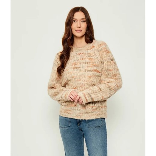 BOSS ORANGE Wełniany sweter C_Fiambella | Loose fit ze sklepu Gomez Fashion Store w kategorii Swetry damskie - zdjęcie 185855594