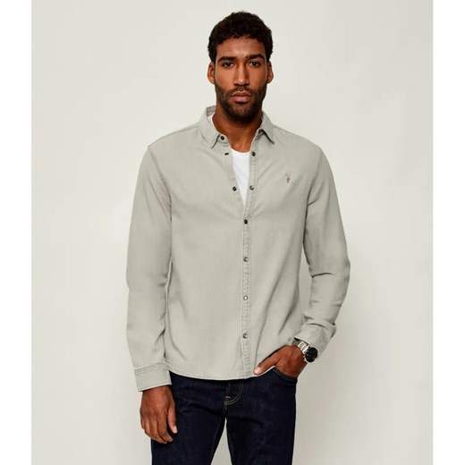 All Saints Jeansowa koszula GLEASON | Regular Fit ze sklepu Gomez Fashion Store w kategorii Koszule męskie - zdjęcie 185855614