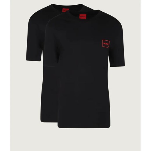 HUGO T-shirt 2-pack Dugopak | Regular Fit ze sklepu Gomez Fashion Store w kategorii T-shirty męskie - zdjęcie 185855622