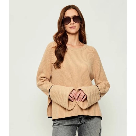 Pinko Wełniany sweter PROCIDA | Loose fit | z dodatkiem kaszmiru ze sklepu Gomez Fashion Store w kategorii Swetry damskie - zdjęcie 185855670