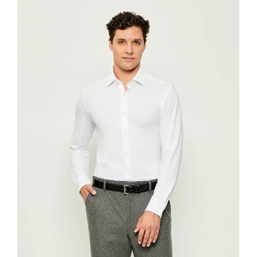 BOSS BLACK Koszula P-HANK-kent-C1-222 | Slim Fit ze sklepu Gomez Fashion Store w kategorii Koszule męskie - zdjęcie 185855733