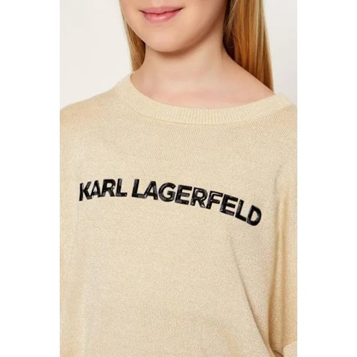 Karl Lagerfeld Kids Sweter | Loose fit 150 Gomez Fashion Store