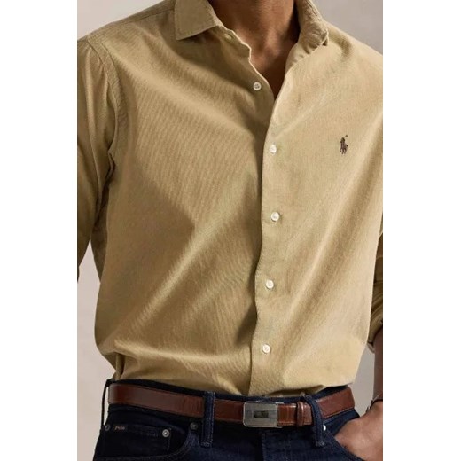 POLO RALPH LAUREN Sztruksowa koszula | Slim Fit Polo Ralph Lauren L Gomez Fashion Store