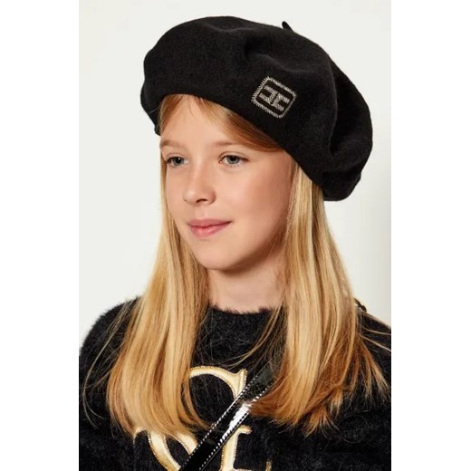 Elisabetta Franchi Wełniany beret Elisabetta Franchi L Gomez Fashion Store