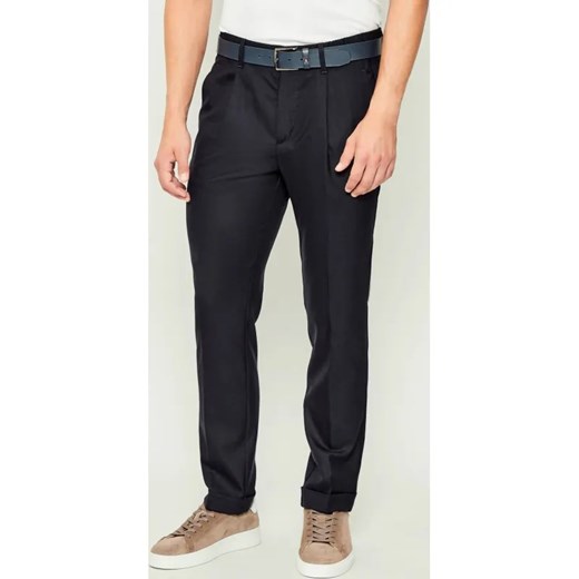 Herno Spodnie | Regular Fit | z dodatkiem wełny ze sklepu Gomez Fashion Store w kategorii Spodnie męskie - zdjęcie 185859050