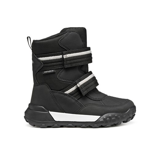 Śniegowce Geox J Trekkyup B Abx J56MBB 050FU C9999 S Czarny ze sklepu eobuwie.pl w kategorii Buty zimowe dziecięce - zdjęcie 185859162