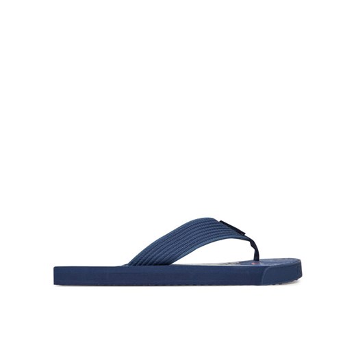 Japonki Tommy Jeans Tjm Elevated Beach Sandal EM0EM01561 Niebieski ze sklepu eobuwie.pl w kategorii Klapki męskie - zdjęcie 185859183