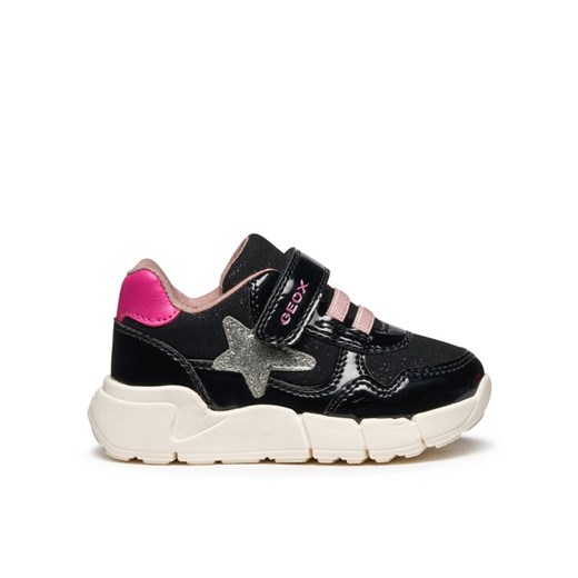 Sneakersy Geox B Flexyper Mini B566NB 054AS C0922 S Czarny ze sklepu eobuwie.pl w kategorii Buty sportowe dziecięce - zdjęcie 185859210