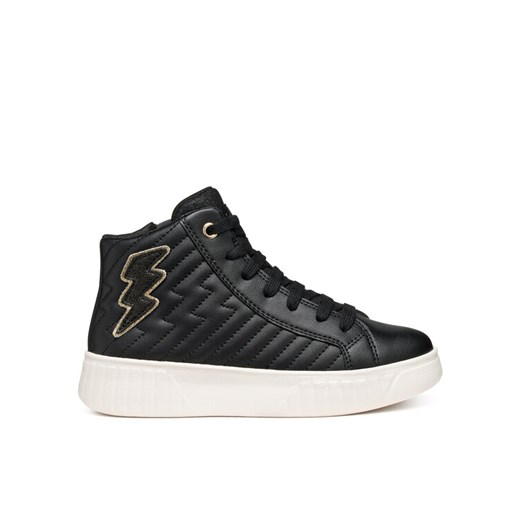 Sneakersy Geox J Mikiroshi J56DVE 000BC C9999 D Czarny ze sklepu eobuwie.pl w kategorii Buty sportowe dziecięce - zdjęcie 185859294