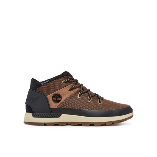 Trzewiki Timberland Sprint Trekker Mid Lc Waterproof TB0A6CRBEJU1 Brązowy ze sklepu eobuwie.pl w kategorii Buty zimowe męskie - zdjęcie 185859360