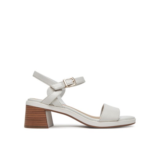 Sandały Clarks Jaylan Ray 26181660 Biały ze sklepu eobuwie.pl w kategorii Sandały damskie - zdjęcie 185859361