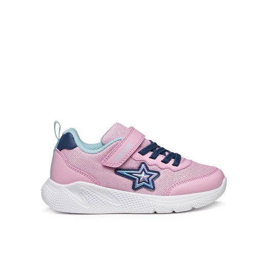 Sneakersy Geox J Sprintye J55FWA 0AS54 CE84B D Różowy ze sklepu eobuwie.pl w kategorii Buty sportowe dziecięce - zdjęcie 185859423