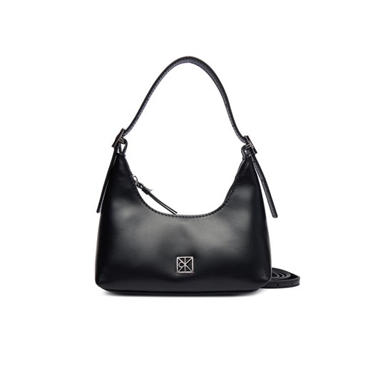 Torebka Calvin Klein Emblm Hw Lthr Mini LV04F3263G Czarny ze sklepu eobuwie.pl w kategorii Torebki damskie - zdjęcie 185859444