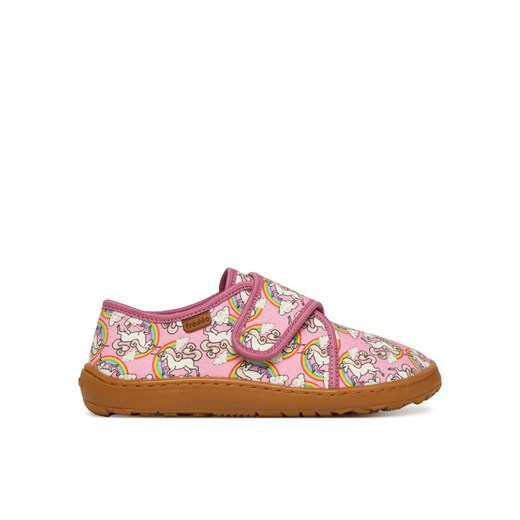 Kapcie Froddo Barefoot Slippers G1700421-4 S Różowy ze sklepu eobuwie.pl w kategorii Kapcie dziecięce - zdjęcie 185859473